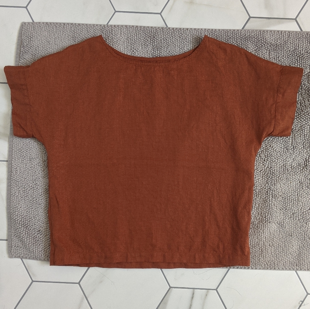 Off On Clothing Linen top